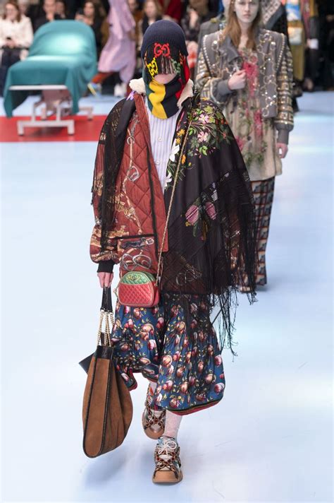 sfilata inverno 2019 gucci|gucci dresses for fall.